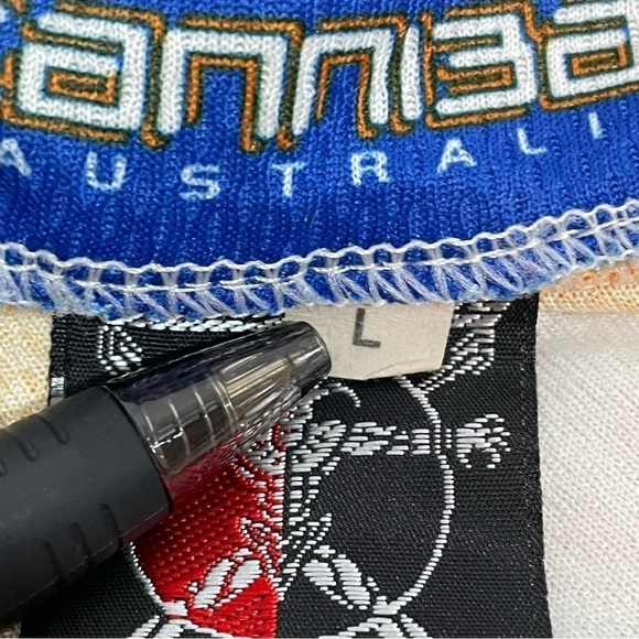 Cannibal Australia Cycling Jersey Mens Large Orange 3/4 Zip Lightweight Pockets - Picture 4 of 14